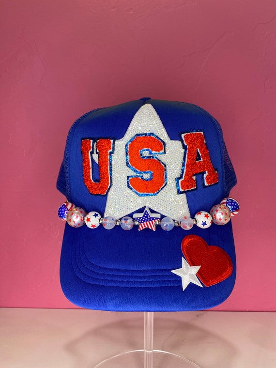 Trucker Hat! Patriotic Themed! Customs Available - Etsy display picture 2