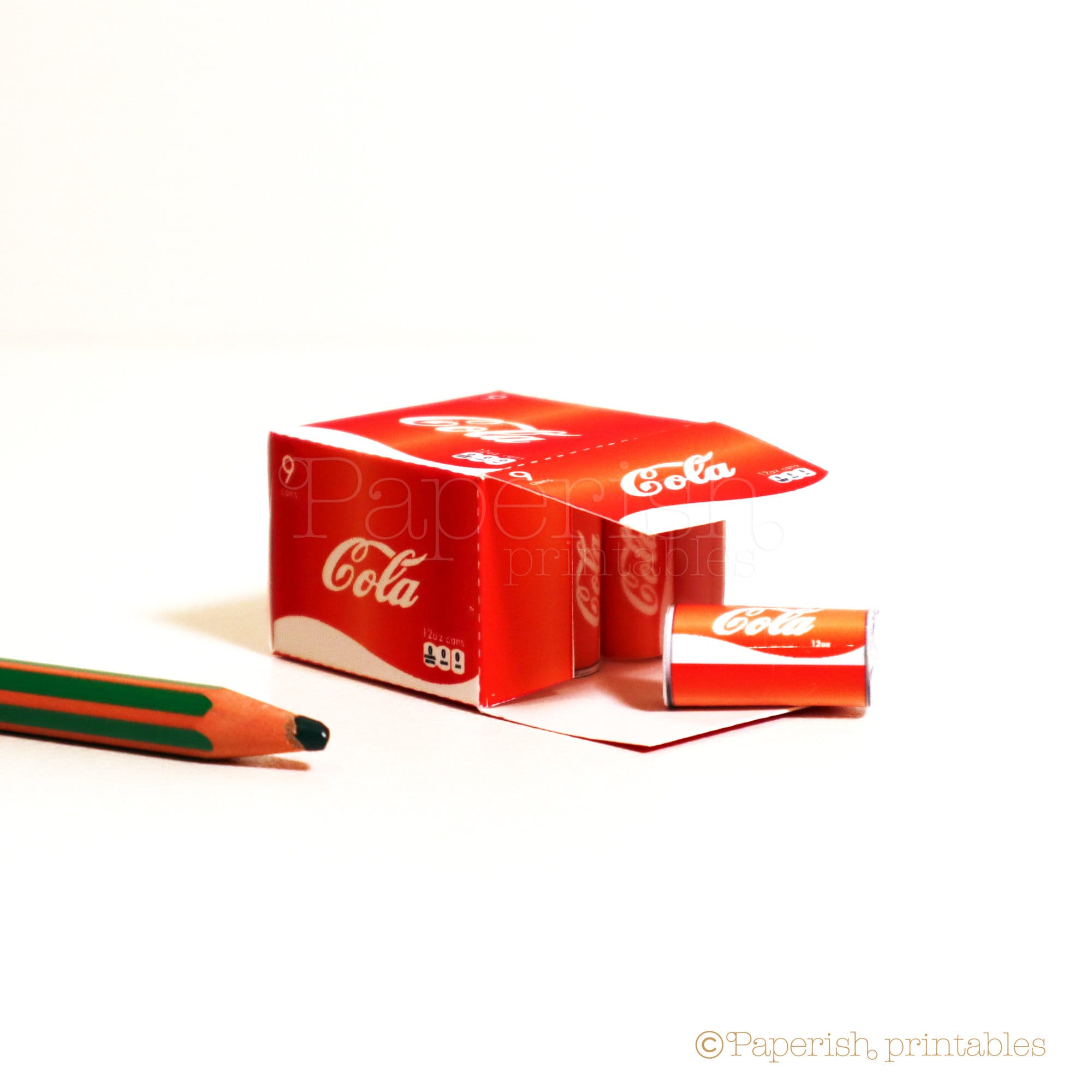 1/6 SOFT DRINK Cans Miniature Printables Doll Food Printables, Doll ...