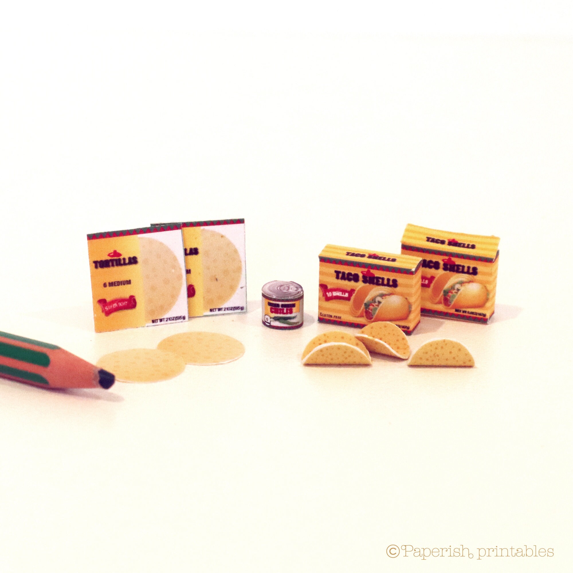 1/12 MEXICAN FOOD Miniature Printables Doll Food Printables - Etsy