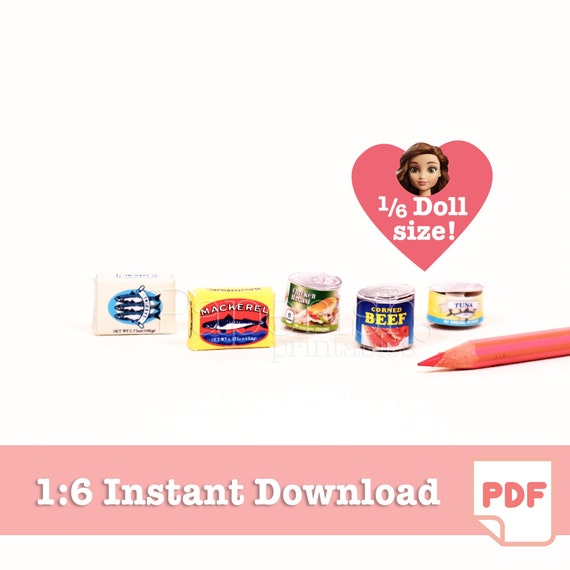 Barbie Food Printables