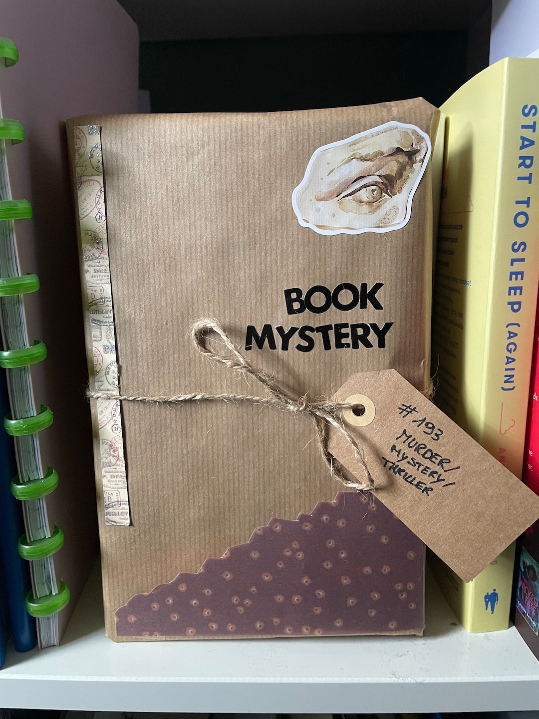 Mystery Book Box Crime Thriller With Item Inside Etsy