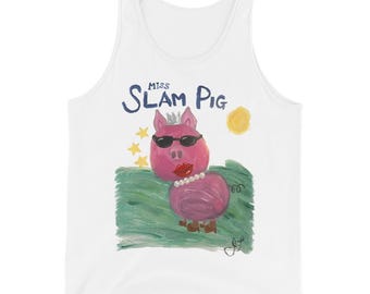 Miss SLAM PIG Real Housewives of Rhode Island RHORI Tank Top reality tv show Bravo shirt Rosie Kelsey