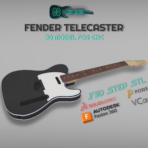 Fender Telecaster Cnc file