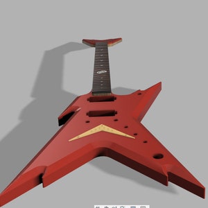 Dean ML Dime Razorback Model for Cnc - Etsy