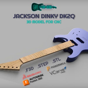 Jackson Pro Dinky DK2QHT Cnc file
