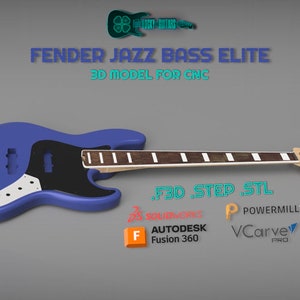 Fender Jazz Bass Elite cnc model