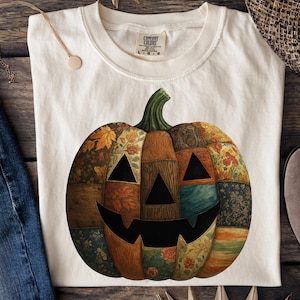 Preppy Floral Pumpkin png, Floral Patchwork png, Fall Pumpkin png, Autumn png, Fall Girly png, Fall Sublimation, Tis the season, Pumpkin png