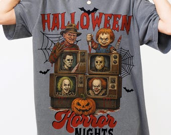 Halloween Horror Nights Png, Vintage Halloween png, Horror png, Halloween Horror Movie png, Halloween Shirt png, Sublimation Design, png