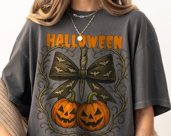 Halloween Pumpkin png, Coquette Bow Halloween png, Halloween Shirt png, Spooky Season png, Pumpkin png, Pumpkin Shirt Design, png files