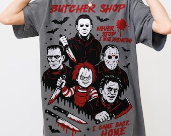 Halloween Horror Characters Png, Halloween Png, Scary Movie png, Halloween Shirt Png, 2025 Halloween, Horror Squad Png, Digital Download