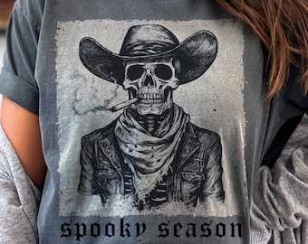 Halloween Spooky Season png, Retro Halloween png, Halloween Skull Sublimation, Spooky png, skelet png, Halloween SkullShirt png-bestanden