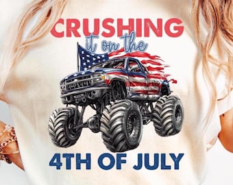 Crushing it on the 4th of July PNG, 4th of July Png, American Flag Png, Fourth of July Png, Usa Png, American Boy Sublimation Design