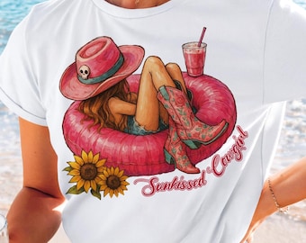 Verano Png, Verano Occidental Png, Vaquera Png, Occidental Png, Verano Retro Png, Verano De Moda Png, Sublimación De Verano, Vaquera Occidental Png
