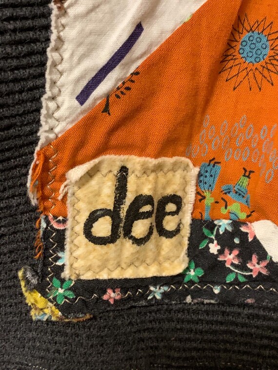 Handmade Upcycled Quilt Patchwork Tunic Dress XL:… - image 8