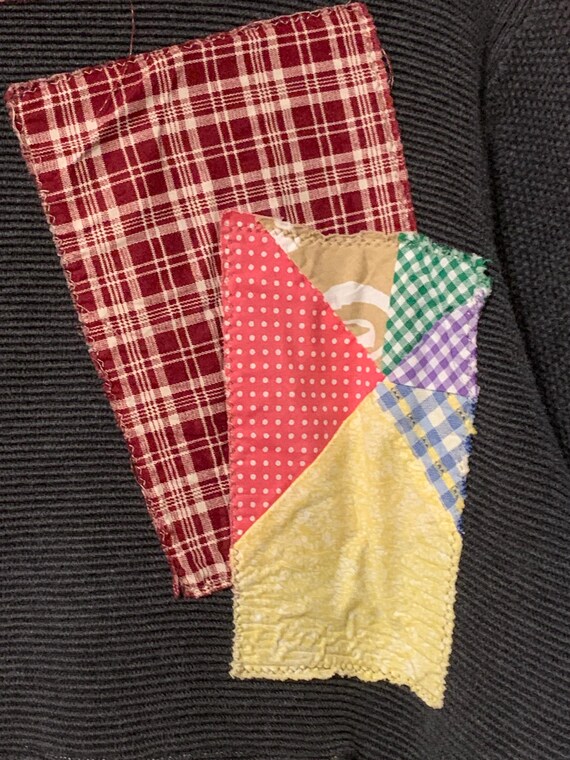 Handmade Upcycled Quilt Patchwork Tunic Dress XL:… - image 9