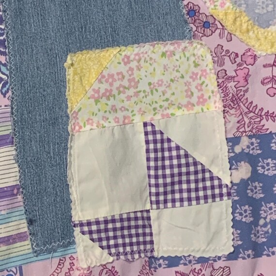 Handmade Upcycled Patchwork Tunic Dress: Artsy Bo… - image 6