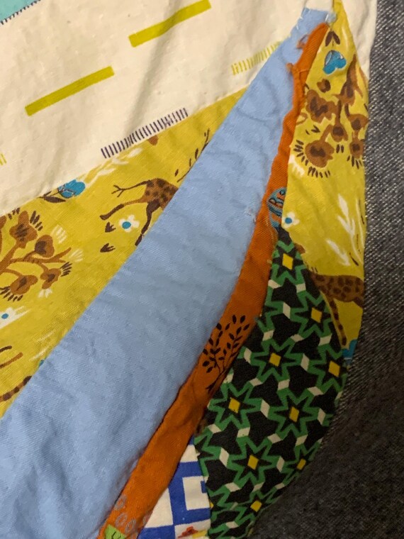 Handmade Upcycled Quilt Patchwork Tunic Dress XL:… - image 6