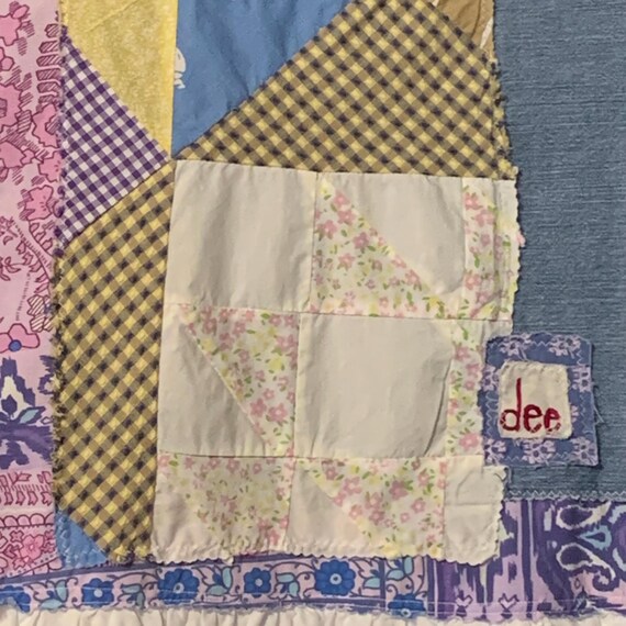 Handmade Upcycled Patchwork Tunic Dress: Artsy Bo… - image 7