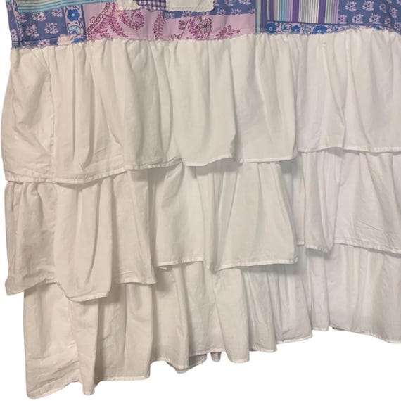 Handmade Upcycled Patchwork Tunic Dress: Artsy Bo… - image 4