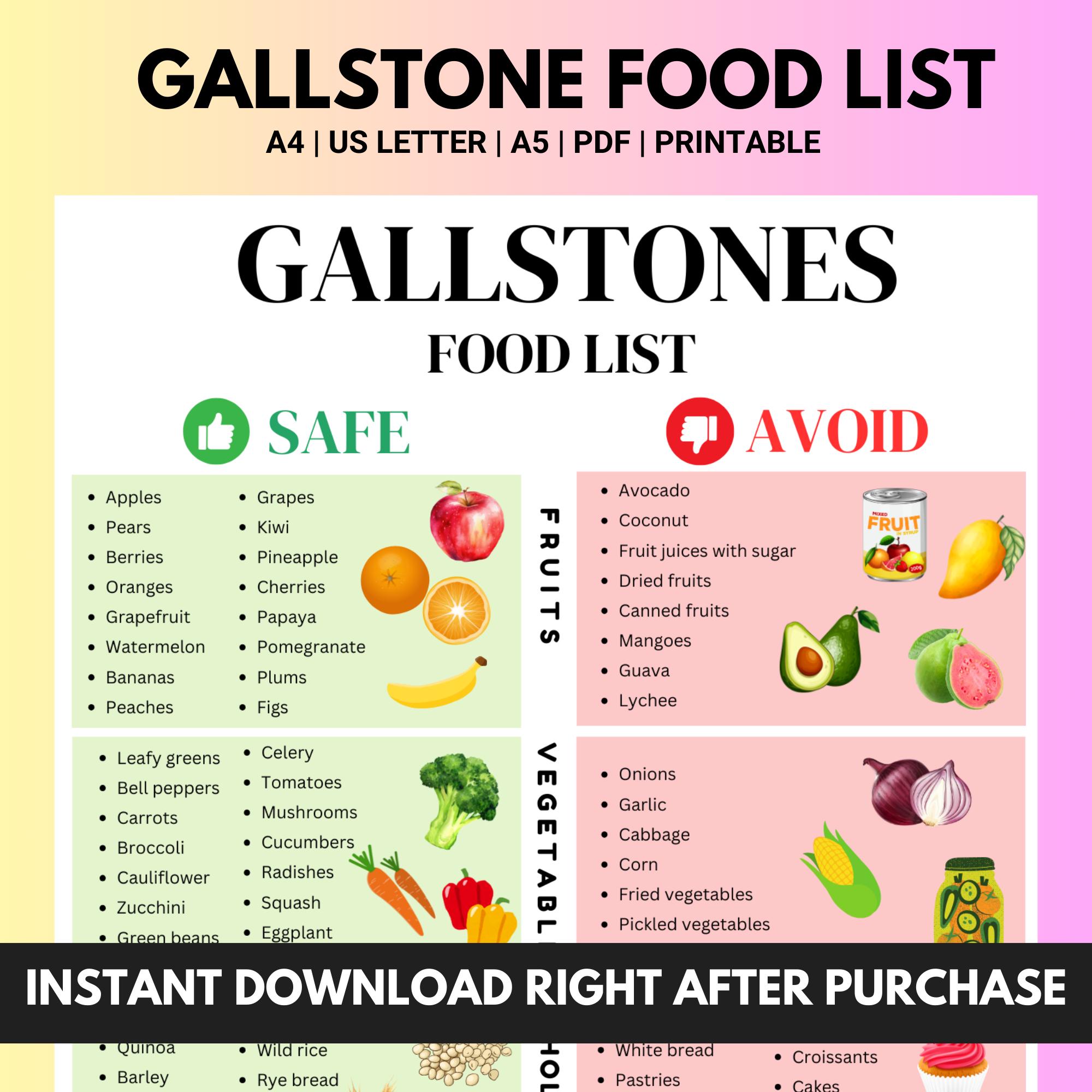 Low Fat Gallbladder Diet Healthy Breakfast & Snacks For
