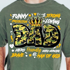 Papá camuflaje (Png), papá grafiti (Png), Día del padre (Png), papá rey (Png), camiseta de padre grafiti, el mejor papá del mundo, hombre de Dios (Png), papá héroe (Png)