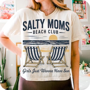 The Beach Club Shirt Png, Trendy Summer Png, Aesthetic Beach Shirt Design, Retro Beach Girl Png, Funny Sarcastic Mom Design, Mother&#39;s Day