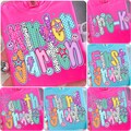 Preppy Back to School Bundle PNG, Coquette Teacher First Day of School Shirt Design, Girly Checkered Sublimation, Pre-k 1st/2nd/3rd Grade