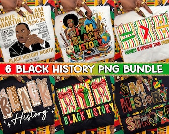 Black History Month Png Bundle, Black History Month png. My History Is Strong, Black History Png, African American, I Am Black History PNG