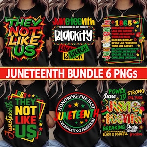 Juneteenth Bundle PNG, Juneteenth 1865 Png, They Not Like Us Png, Emancipation Day Png, Juneteenth Shirt Png, Black Freedom Sublimation