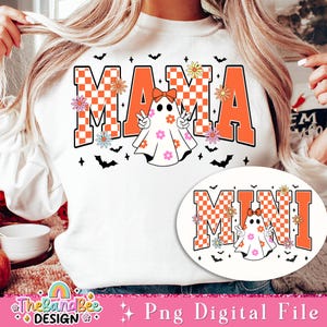 Halloween Mama Mini Png, Halloween Png Spooky Mama Png, Spooky Season Png, Coquette Halloween Png, Halloween Mama Sublimation