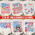 4th of July Bundle Png, Bad Day To Be A Hotdog Png, Patriotic Png, Preppy American Png, USA Flag png, Fourth of July png Bundle product logo