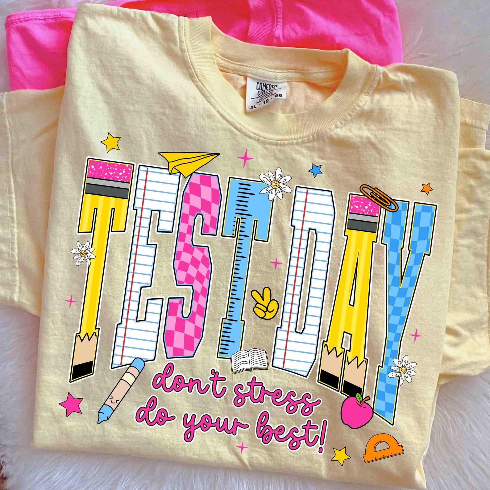 Preppy Test Preppy Test Day Png, Don't Stress Do Your Best Png, Coquette Teacher ...