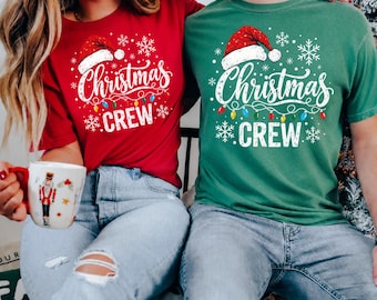 Christmas Crew Png, Family Christmas Png, Santa Hat Png, Christmas Lights Png, Matching Christmas Png, Christmas Squad Png, Xmas Shirt Png