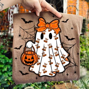 Lace Ghost Coquette PNG, Ghost Halloween Png, Girly Ghost Lacey Ghost Png, Spooky Season Png, Halloween Shirt Png, Spooky Sublimation