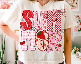Sweet Summer Time Png, Coquette Summer Png, Summer Checkered Png, Summer Strawberry Png, Retro Summer Png, Beach Summer Png, Digital File