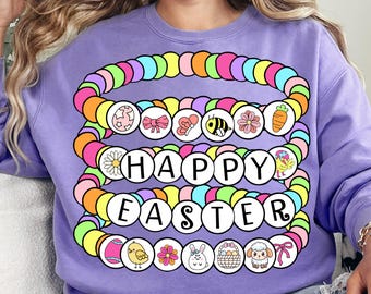 Easter Friendship Bracelet Png, Retro Easter Png, Easter Png, Easter Coquette Png, Floral Spring Png, Easter Bunny Png, Easter Sublimation