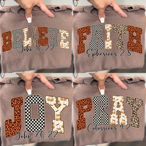 Leopard Bible Fall Halloween Bundle Png, Halloween Png, Grace Joy Pray Png Png, Bible Verse Png, Fall Jesus Png, Bible Verse Bundle