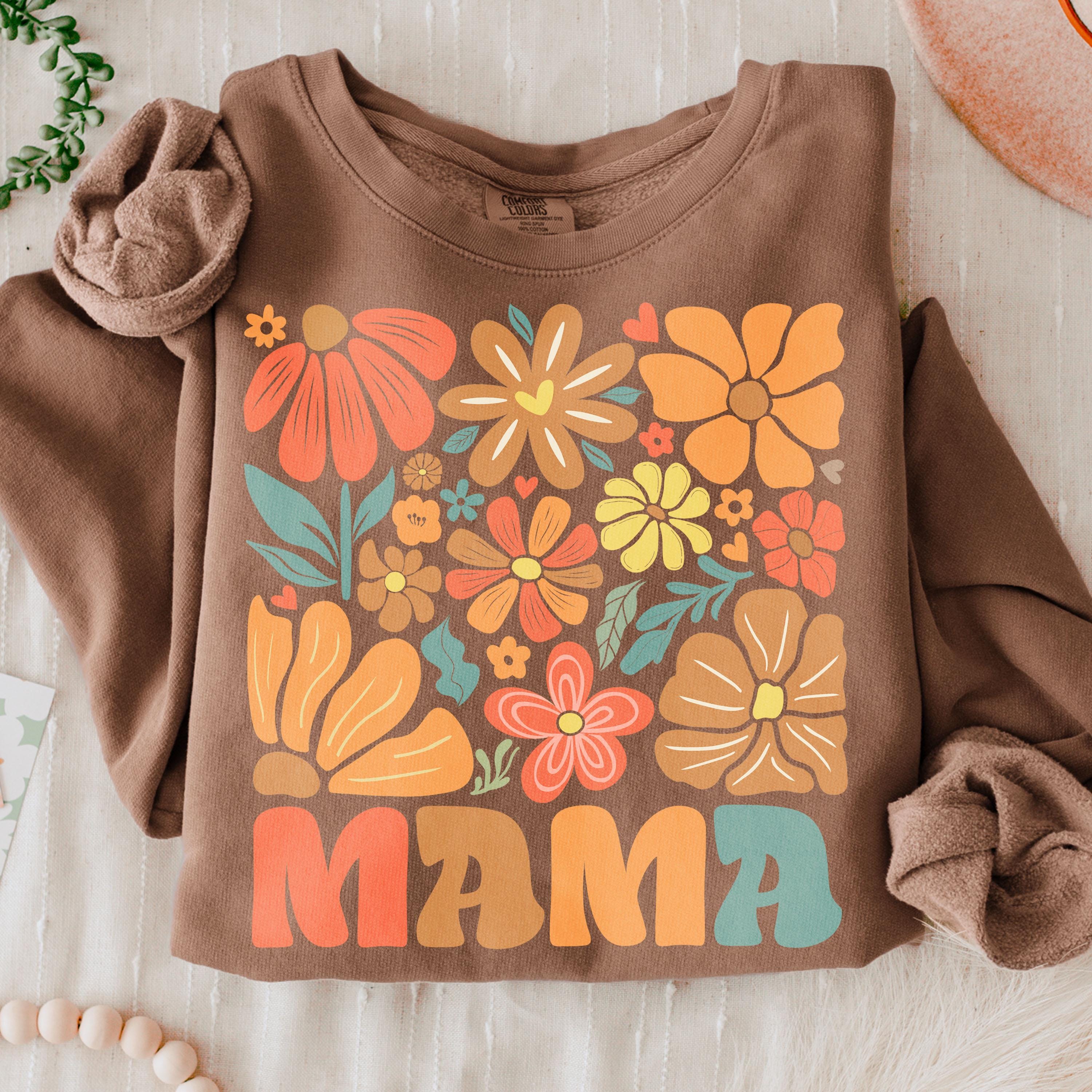 Floral Mama Coquette PNG, Boho Mama Png, Mothers Day Png, Floral Spring Png, Gift for Mom, Mother png, Retro Mama Png Design, Motherhood png