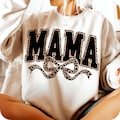 Mama Leopard Coquette Bow PNG, Leopard Mama png, Varsity Mama png, Mama Shirt Png, Retro Mama Png, Mama png, Mothers Day Png Sublimation