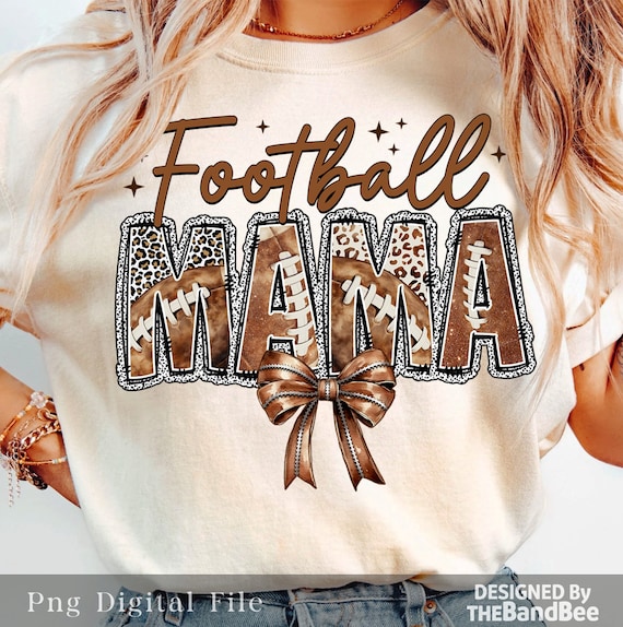 Football Mama Png, Football png, Coquette Football png, Football Bow png, Football mom png, Game Day, Football Season Png, Digital Download