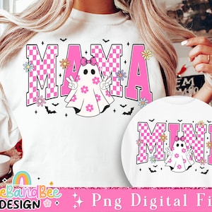 Halloween Mama Mini Png, Halloween Png Spooky Mama Png, Spooky Season Png, Coquette Halloween Png, Halloween Mama Sublimation