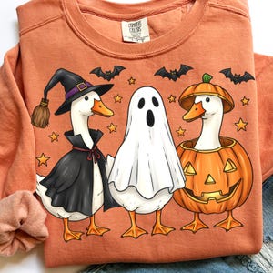 Goose Halloween Fall PNG, Boo Ghost Goose Png, Halloween Png, Skeleton Goose, Halloween Goose Sublimation PNG, Pumpkin Goose Shirt Png