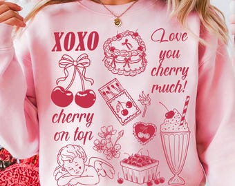 Preppy Retro Valentine Png, Trendy Valentine Png, Pink Coquette Valentine Shirt Png, Cupid Png, Girly Valentine, Xoxo Love Png
