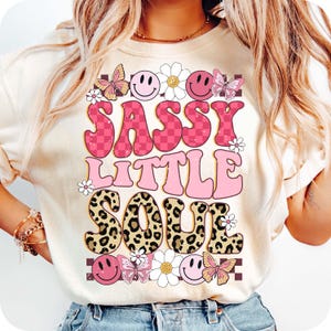 Sassy Little Soul Png, Sassy png file, Little Soul Sublimation PNG Design, Girls PNG designs, Girl Png sublimation, Toddler png files