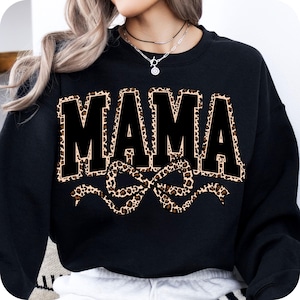 Mama Leopard Coquette Bow PNG, Leopard Mama png, Varsity Mama png, Mama Shirt Png, Retro Mama Png, Mama png, Mothers Day Png Sublimation