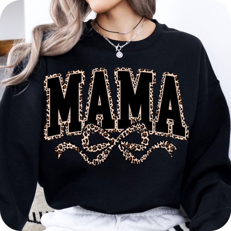 Mama Leopard Coquette Bow PNG, Leopard Mama png, Varsity Mama png, Mama Shirt Png, Retro Mama Png, Mama png, Mothers Day Png Sublimation