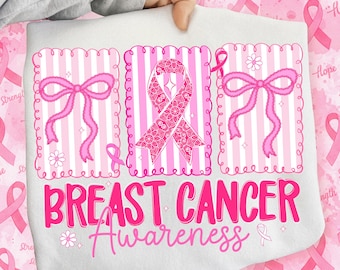 Coquette Breast Cancer Png, Breast Cancer Awareness Shirt, In October We Wear Pink Png, Breast Cancer Support Png, Pink Ribbon Png