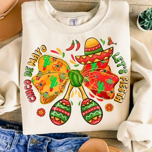 Shirtontwerp Cinco De Mayo Coquette, Cinco De Mayo Png, Mexicaanse Tequila Png Margarita Sublimation Fiesta Png, Cinco De Mayo Shirt Design