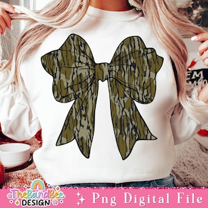 Camo Coquette Bow PNG, Old School Camo png, Girls Camo Bow Png Shirt, Huting Sublimation, Coquette Bow Png, Camo Dude Print Png
