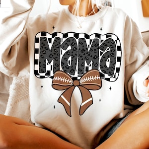 Retro Football Mama PNG, Football Mama Png, Football Sublimation Design, Football Mom Png, Football Png, Game Day Png, Football Season Png